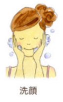 洗顔